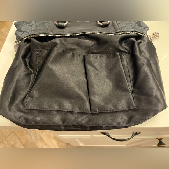 COACH Ashley Signature Satchel in black. EUC - Picture 11 of 17
